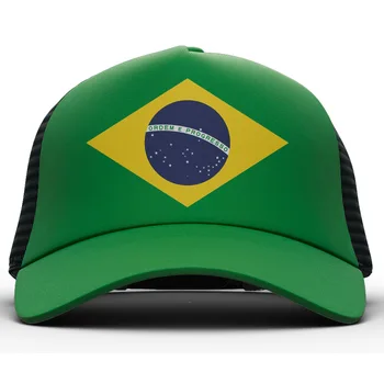 Brezilya Gençlik Öğrenci Ücretsiz Özel Ad Numarası Ülke Şapka Portekiz Bayrağı Portekizce Baskı Fotoğraf Brezilya Federativa beyzbol şapkası