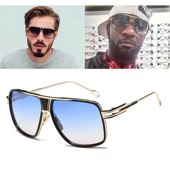 Emosnia moda güneş gözlükleri Erkekler Marka Tasarımcısı güneş gözlüğü Sürüş Oculos De Sol Masculino Grandmaster Kare Sunglass