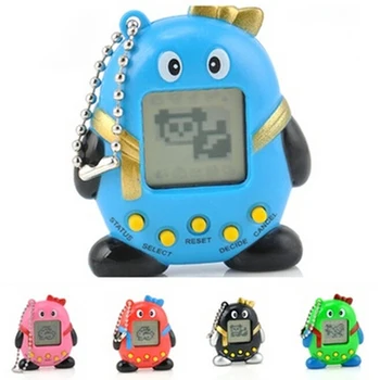 Evcil Nostaljik Sanal Pet Cyber Pet Dijital Pet Tamagotchi Penguenler E-pet Hediye Oyuncak El Oyun Makinesi