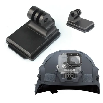 GOPRO Hero için Kamera için Kask Alüminyum Sabit Montaj 1 2 3 3+ 4 4 oturum 5 ve NVG sabitleme kaidesi için