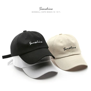SLECKTON pamuklu beyzbol şapkası Erkekler ve Kadınlar için Moda Rahat Snapback Şapka 2022 İlkbahar Yaz güneş şapkaları Nakış Kapaklar Unisex