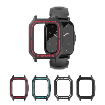 Silikon Koruyucu Kılıf Amazfit GTS 2 Smartwatch Renkli İzle Vaka AMAZFİT GTS2 İzle Anti-fall Anti-scratch