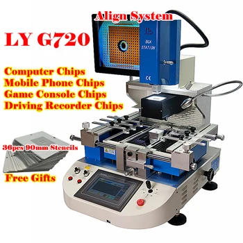 Tam Otomatik LY G720 BGA Rework İstasyonu Oyun Konsolu cep telefonu laptop onarım istasyonu Bilgisayar SMT Makinesi Anakart Cips Tamir