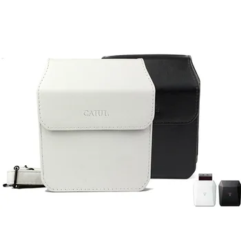 Yeni Fujifilm Instax Payı 3 SP - 3 PU Deri Kılıf Smartphone Anında Koruyucu kılıf çanta Omuz Askısı İle Fuji Instax SP3
