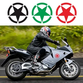 pentagram motosiklet bisiklet kask etiket dekorasyon kendin yap çıkartmalar BMW motosiklet aksesuarları araba pencere çıkartmaları